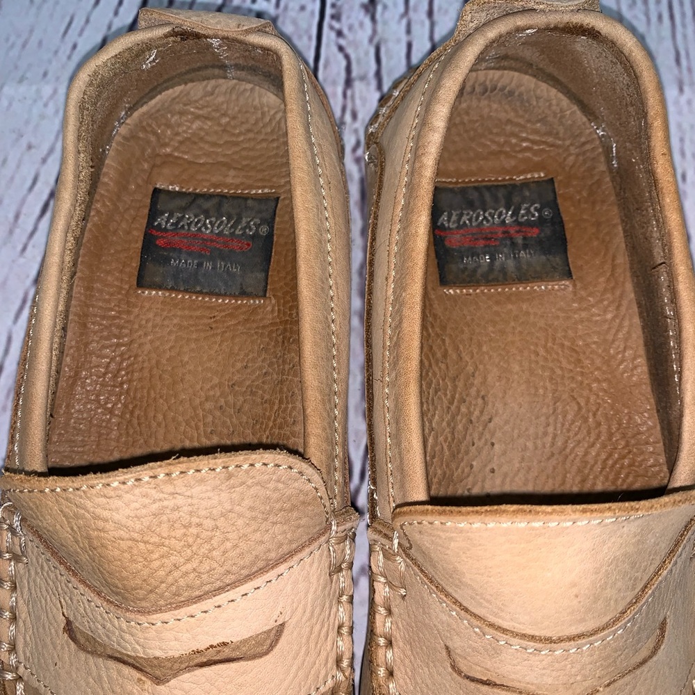 🍄 Men’s Aerosoles Penny Loafers Size 8.5 - Picture 3 of 7
